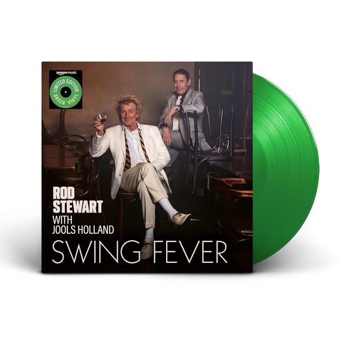 Rod Stewart with Jools Holland - Swing Fever (Green) vinyl cover