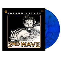 Roland Haynes - Second Wave (Bluewith Black Swirl) vinyl cover