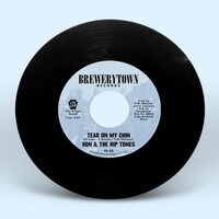 Ron & the Hip Tones - Tear On My Chin b/w People feat. Ursula Rucker vinyl cover