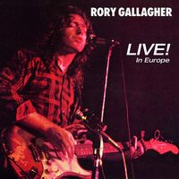 Rory Gallagher - Live In Europe vinyl cover