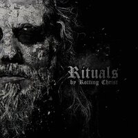 ROTTING CHIST - RITUALS (Silver & Black Marbled) vinyl cover