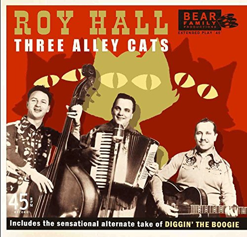 Roy Hall - Three Alley Cats Ep vinyl cover