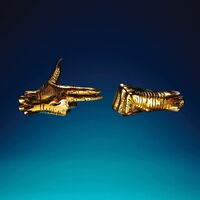 Run The Jewels - Run The Jewels 3 (Opaque Gold) vinyl cover