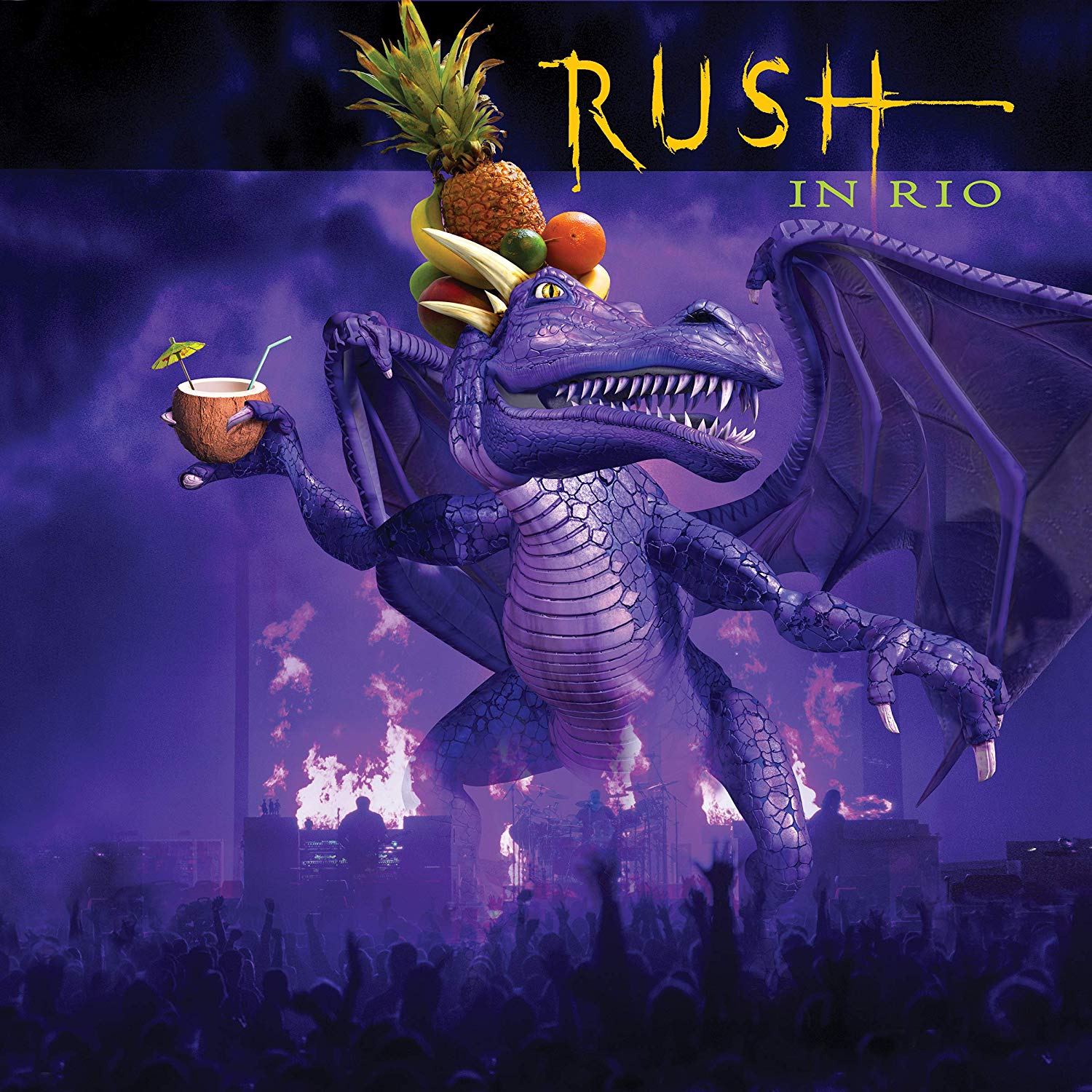 Rush - In Rio vinyl cover
