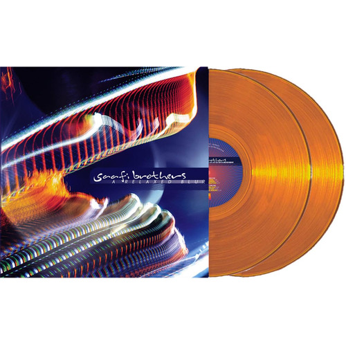 Saafi Brothers - A Relaxed Blur (Orange) vinyl cover