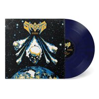 Saber - Without Warning (Deep Blue Marble) vinyl cover