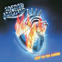 Sacred Leather - Keep The Fire Burning vinyl cover