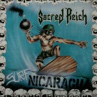 Sacred Reich - Surf Nicaragua vinyl cover