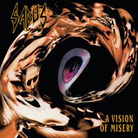 Sadus - Vision Of Misery (Gold) vinyl cover