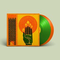 Saintseneca - Highwalllow & Supermoon Songs (Orange & Green) vinyl cover