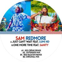 Sam Redmore - Just Can't Wait vinyl cover