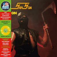 Samson - Head On (Bright Yellow) vinyl cover