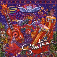 Santana - Supernatural vinyl cover