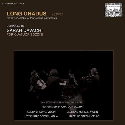 Sarah Davachi - Long Gradus vinyl cover