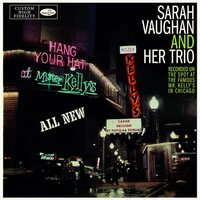 Sarah Vaughan & Her Trio - At Mister Kelly's vinyl cover