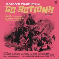 Satan's Pilgrims - Go Action!! (Metallic Gold Swirl) vinyl cover