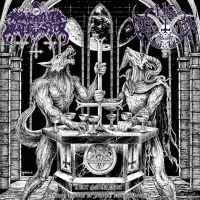 Satanic Warmaster / Archgoat - Lux Satanae Thirteen Hymns Of Finnish Devil Worship vinyl cover