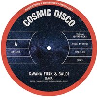 Savana Funk & Gaudi - Raha b/w Orewa (Crystal Clear) vinyl cover
