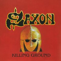 Saxon - Killing Ground (Gold) vinyl cover