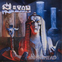 Saxon - Metalhead (Gold) vinyl cover