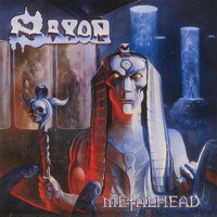Saxon - Metalhead (Silver) vinyl cover
