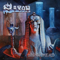 Saxon - Metalhead vinyl cover