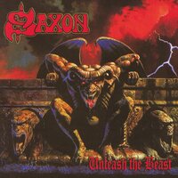 Saxon - Unleash The Beast (Gold) vinyl cover