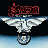 Saxon - Wheels Of Steel vinyl cover