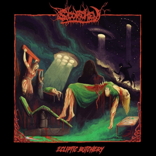 Scorched - Ecliptic Butchery vinyl cover