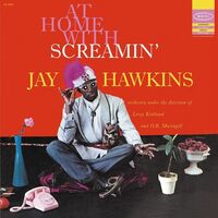 Screamin' Jay Hawkins - At Home With Screamin Jay Hawkins (Red) vinyl cover