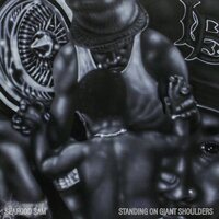 Seafood Sam - Standing On Giant Shoulders (Forest Green) vinyl cover