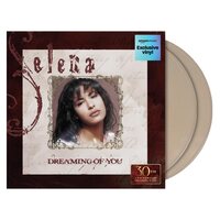 Selena - Dreaming Of You (30Th Anniversary) (Amazon Exclusive - Beige/Glitter) vinyl cover
