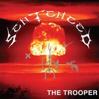 Sentenced - Trooper (Red & Orange Swirl) vinyl cover