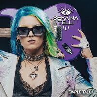 Seraina Telli - Simple Talk (Neon Yellow Transparent) vinyl cover