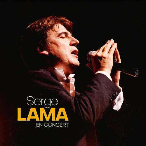 Serge Lama - En Concert vinyl cover