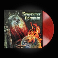 Serpentine Dominion - Serpentine Dominion Red/black Marble vinyl cover