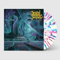Seven Sisters - Shadow Of A Falling Star: Part 1 (Blue & Pink Splatter On Clear) vinyl cover
