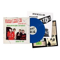Sex Pistols - Live In The U.S.A. 1978 (Winterland Ballroom, San Francisco Blue) vinyl cover