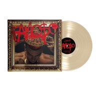 Sfera Ebbasta - Famoso $elebration (Transparent Gold) vinyl cover