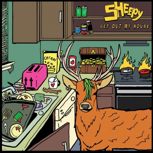Sheepy - Get Out Of My House vinyl cover