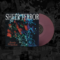 Sheer Terror - Thanks Fer Nuthin (Violet) vinyl cover