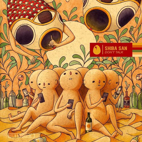 Shiba San - Don't Talk vinyl cover