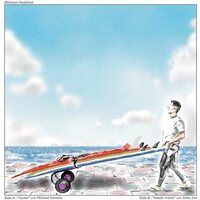 Shimon Hoshino & Michael Kaneko - Closer vinyl cover