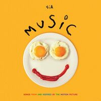 Sia - Music vinyl cover