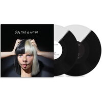 Sia - This Is Acting (Black / White Split) vinyl cover