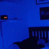 Sign Crushes Motorist - Hurting (Ultra Clearwith Blue Splatter) vinyl cover