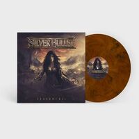 Silver Bullet - Shadowfall (Orange & Black Marble) vinyl cover