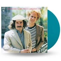 Simon & Garfunkel - Greatest Hits (Turquoise) vinyl cover