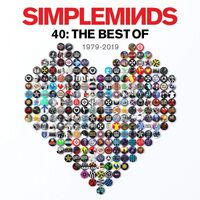 Simple Minds - 40: The Best Of - 1979-2019 vinyl cover