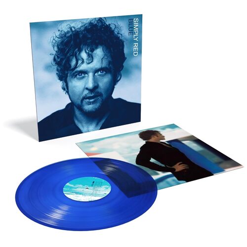 Simply Red - Blue (Transparent Blue) vinyl cover